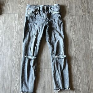 Zara gray jeans in size 6